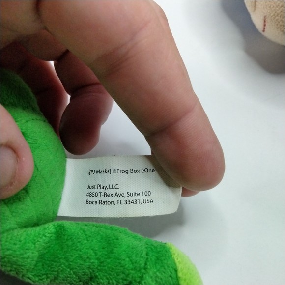 Just Play PJ Masks Gekko Catboy 8” Frog Box eOne Plush Stuffed Toy Set - Picture 6 of 15